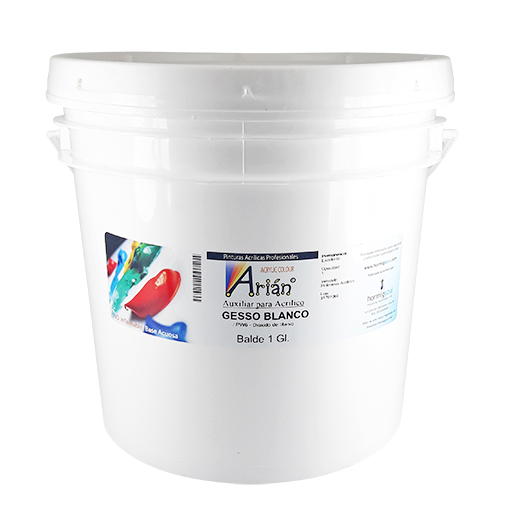 Gesso acrílico Arián.