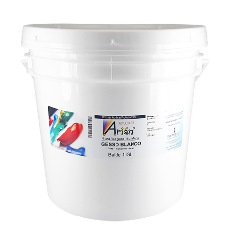 Gesso acrílico Arián.